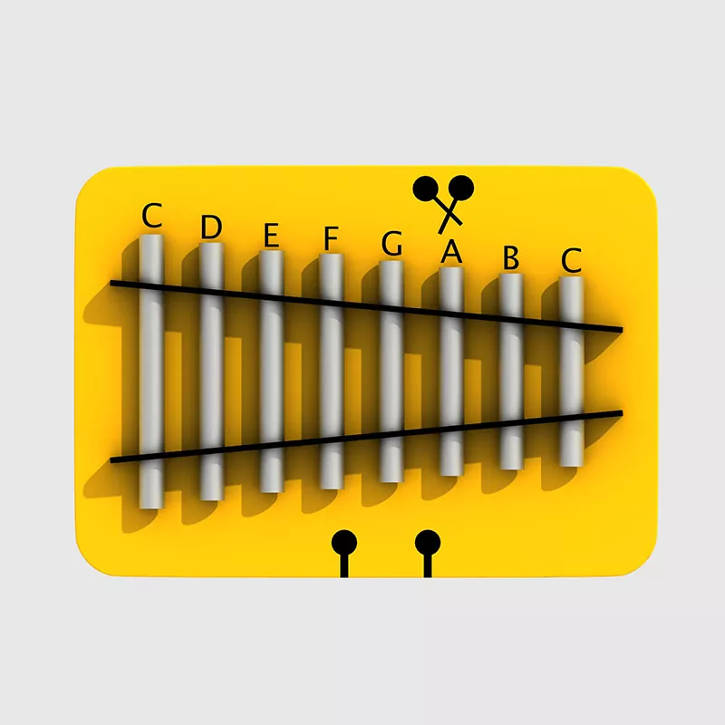 Izinsimbi ze-Pagoda Izingane, amathuluzi omculo wokudlala we-Kindergarten