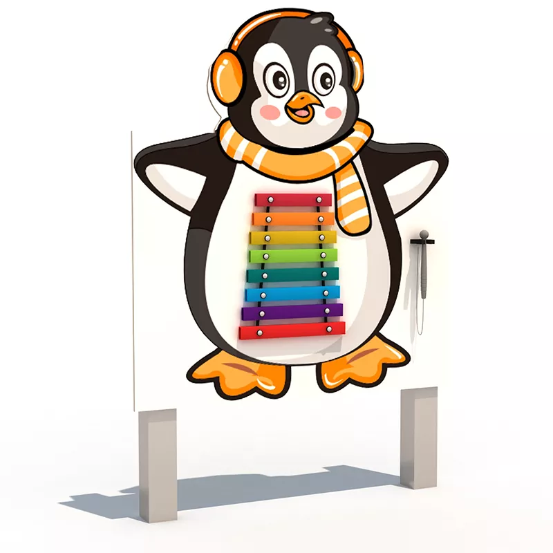 Penguin Glockenspiel Panel Musical Panel