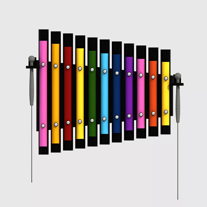 Ithuluzi lomculo we-Wall Metal Percussion